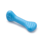 Benebone blue rubber dog bone