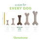 A size for every dog. Size guide: medium maplestick, under 60 lbs.